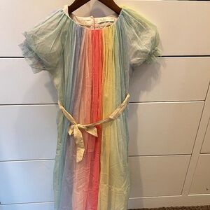 Mini Boden - Rainbow Dress - Size 9/10